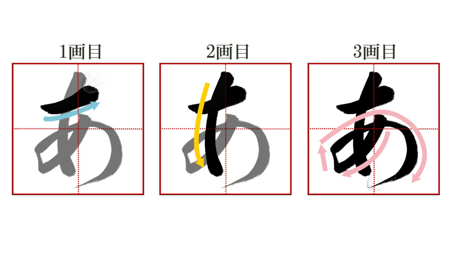 ひらがなの