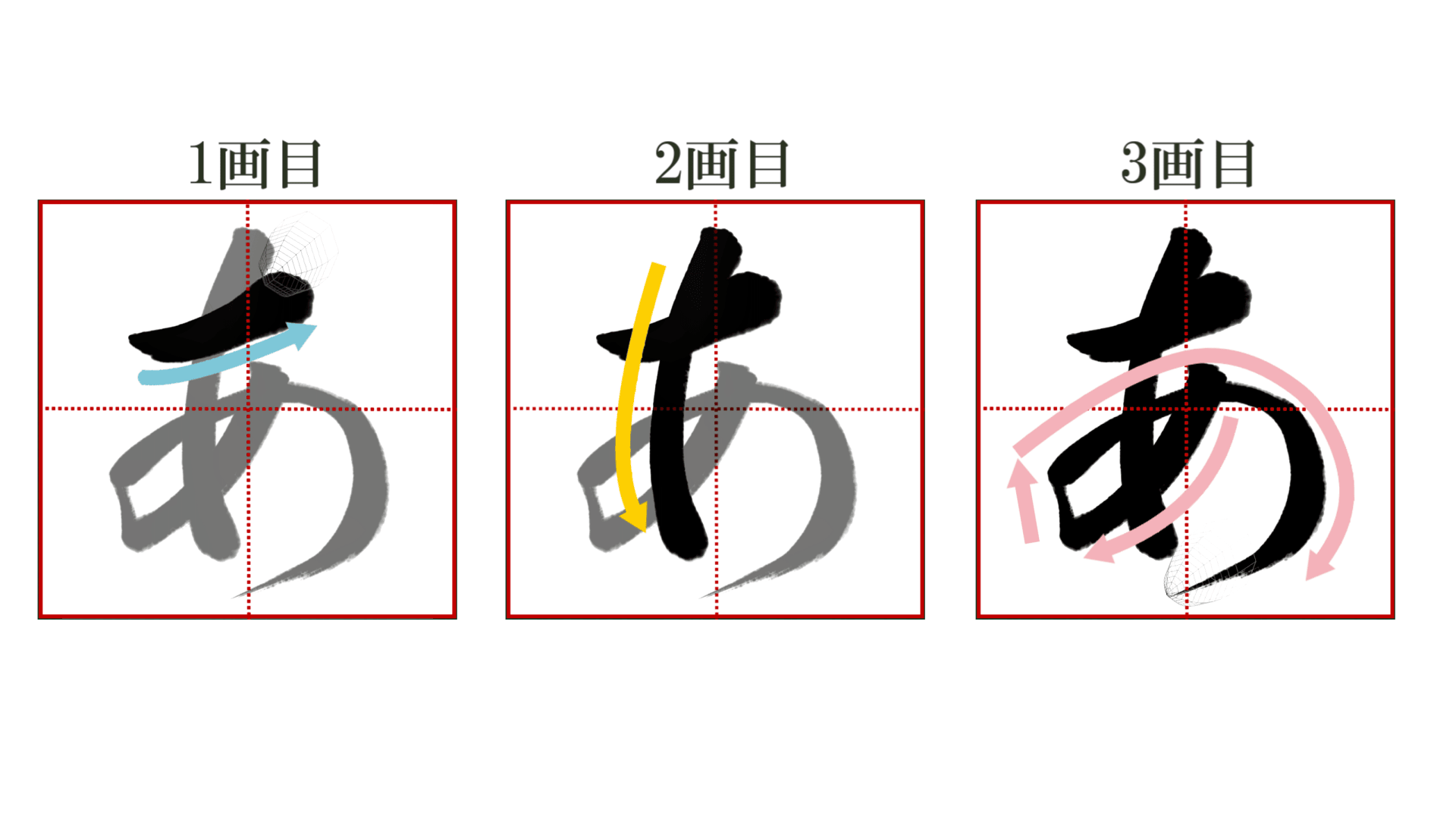 ひらがなの